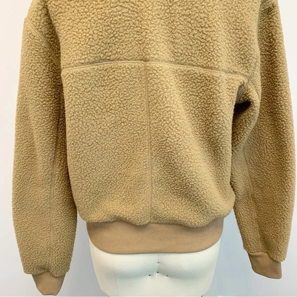 Everlane The Renew Teddy Bomber Ochre Small - Picture 10 of 14